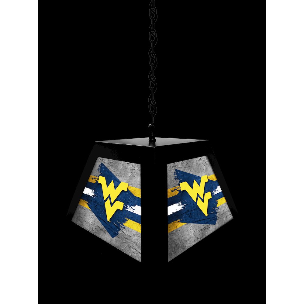 West Virginia University Pendant Box Light. Picture 4