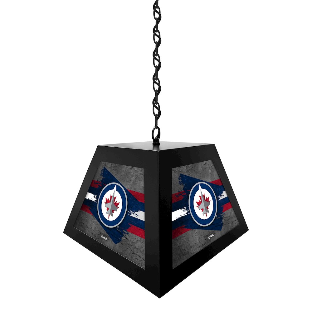 Winnipeg Jets Pendant Box Light. Picture 2