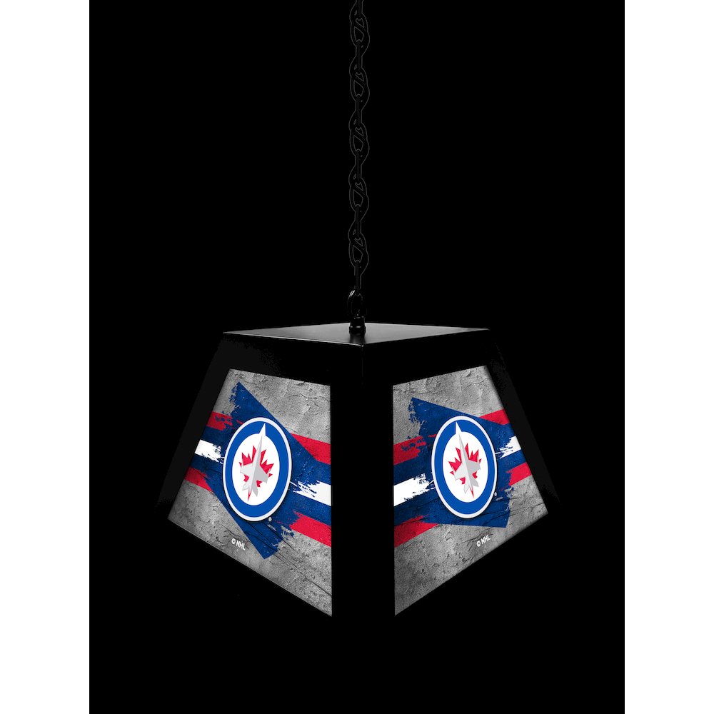Winnipeg Jets Pendant Box Light. Picture 4