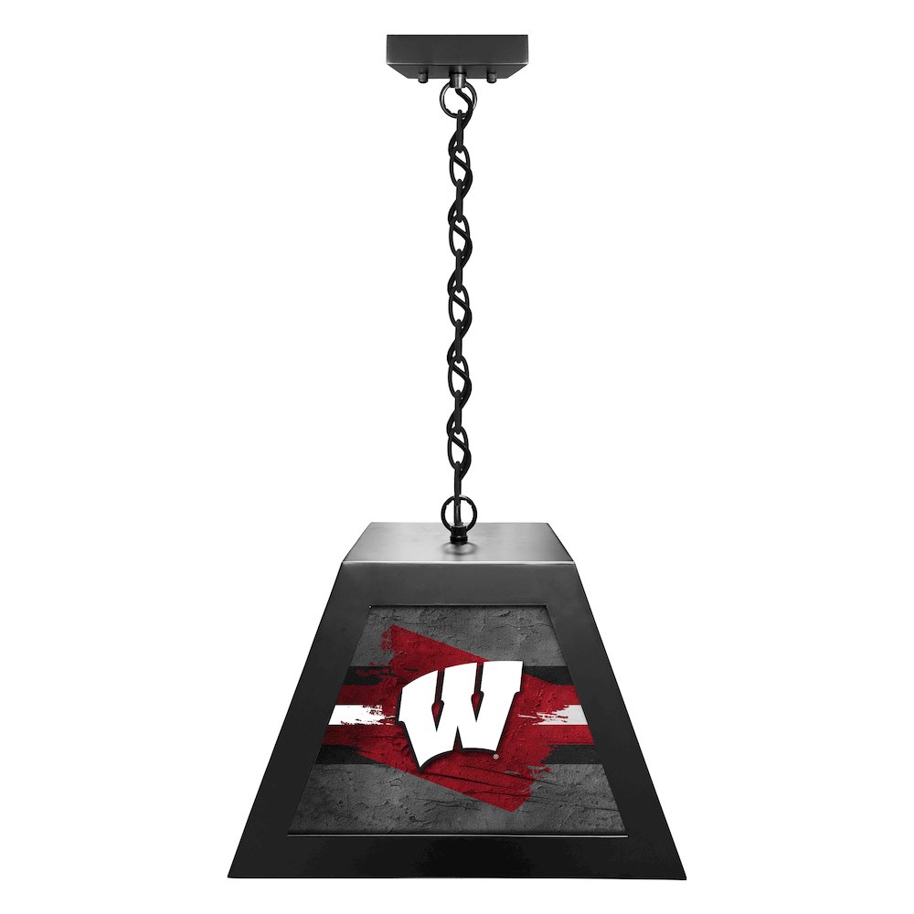 University of Wisconsin Pendant Box Light. Picture 1