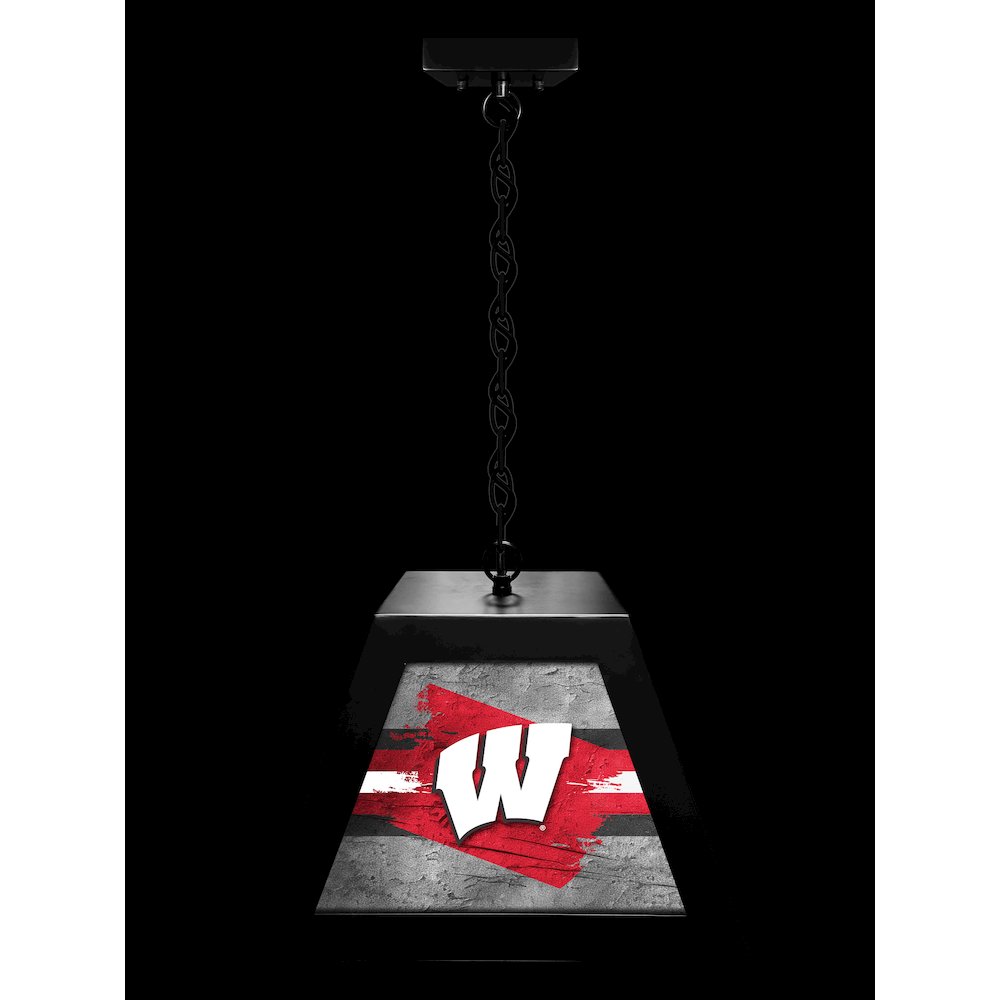 University of Wisconsin Pendant Box Light. Picture 3