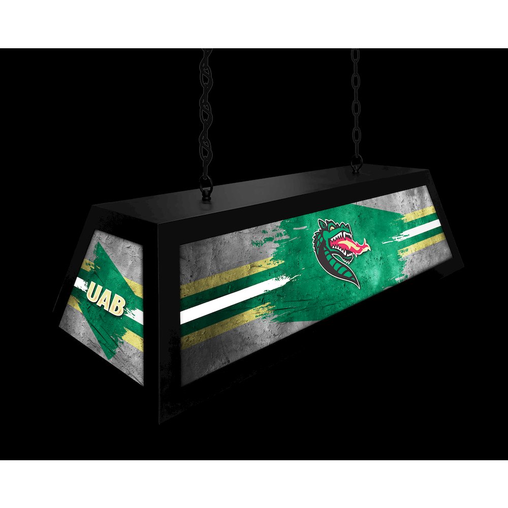 University of Alabama at Birmingham Long Box Billiard Light. Picture 5