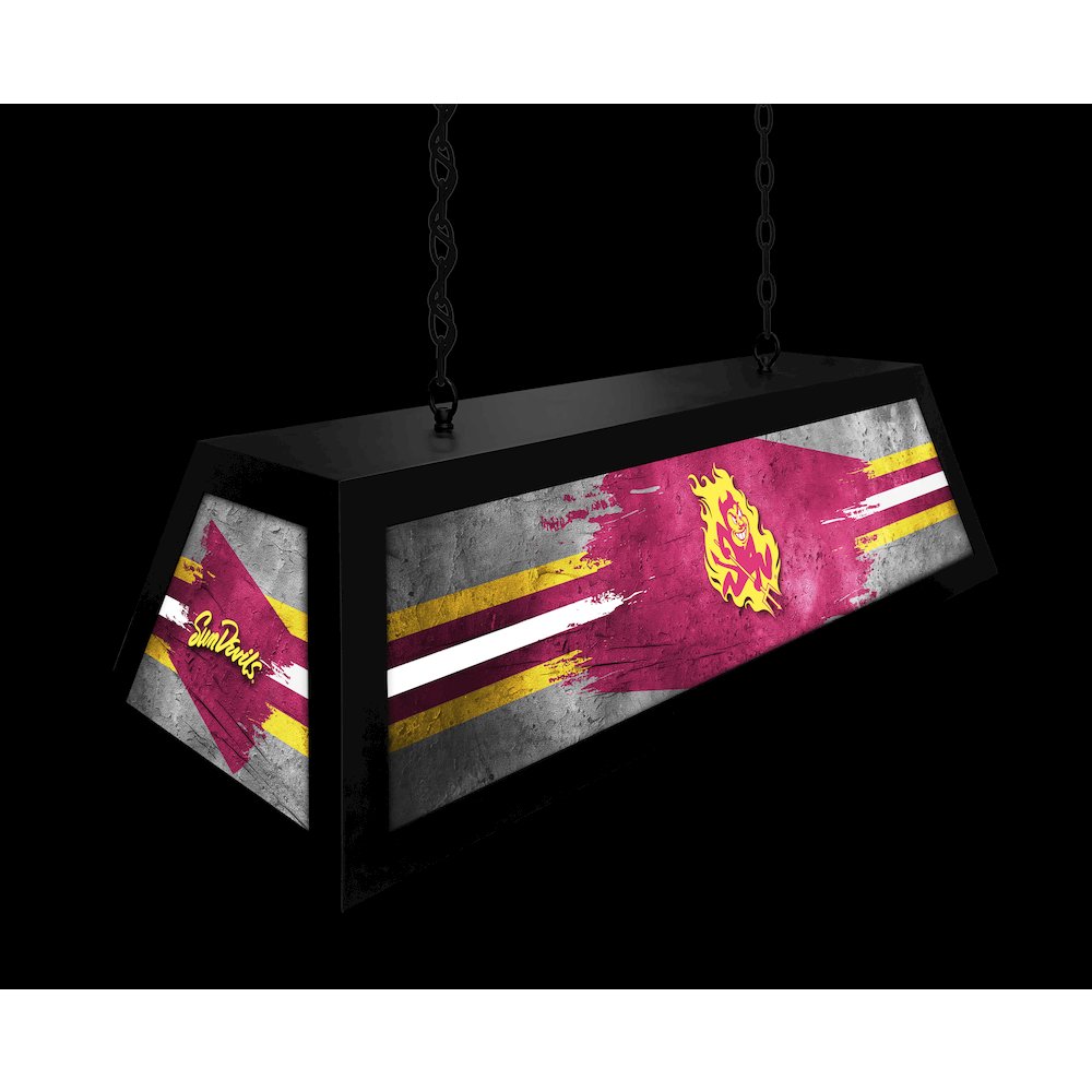 Arizona State University (Sparky) Long Box Billiard Light. Picture 5