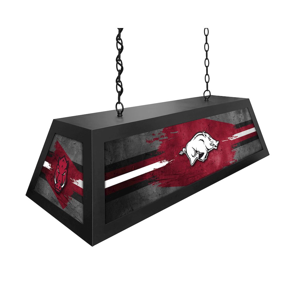 University of Arkansas Long Box Billiard Light. Picture 2