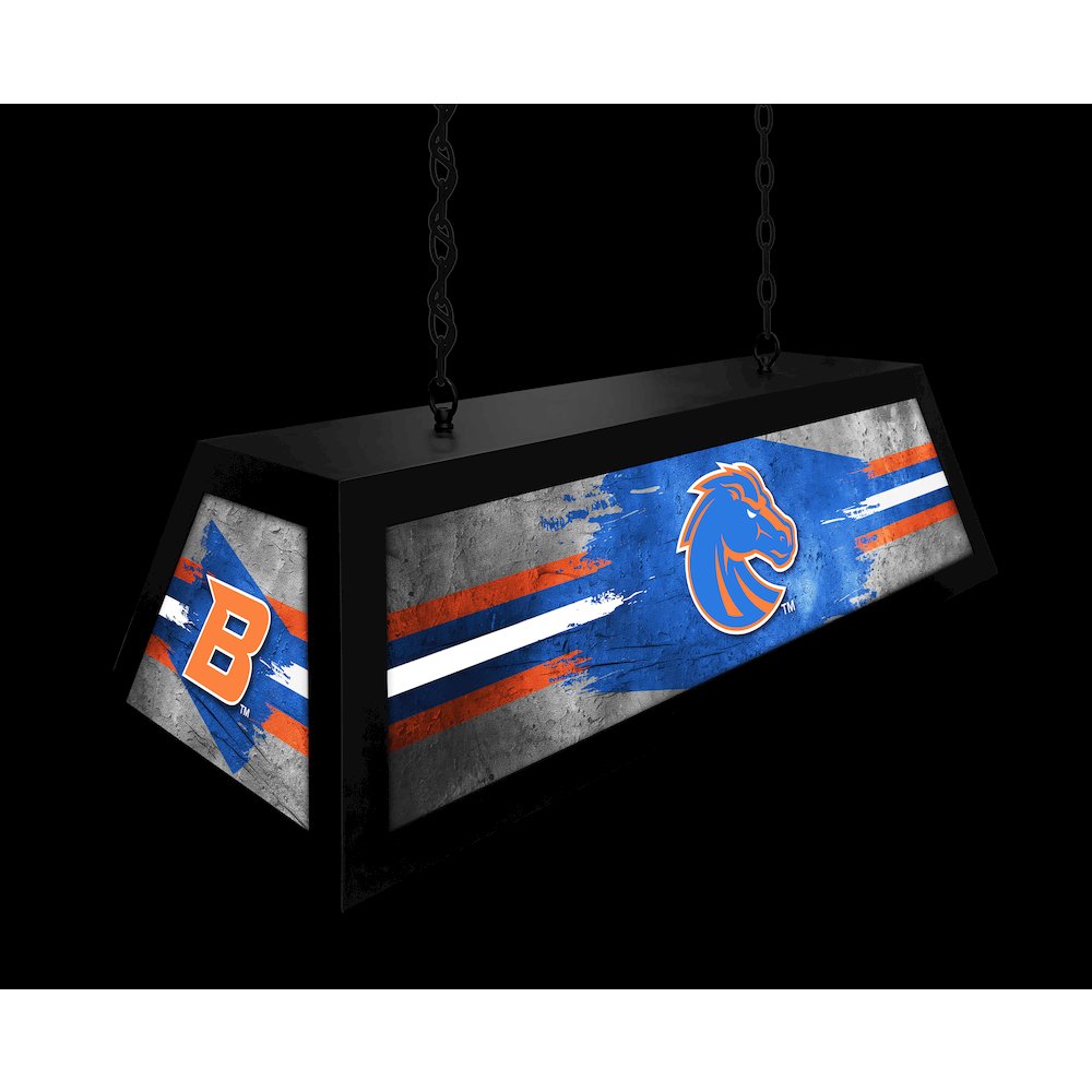 Boise State University Long Box Billiard Light. Picture 5