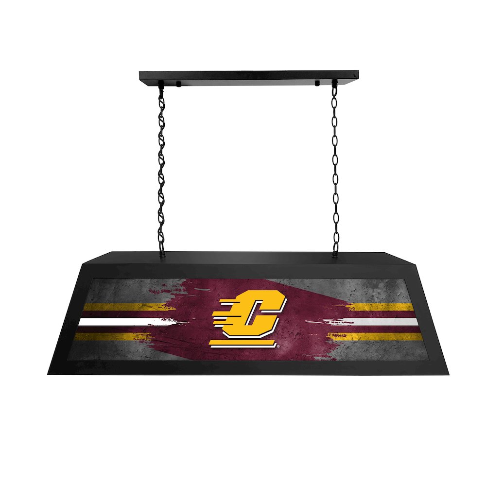 Central Michigan University Long Box Billiard Light. Picture 1