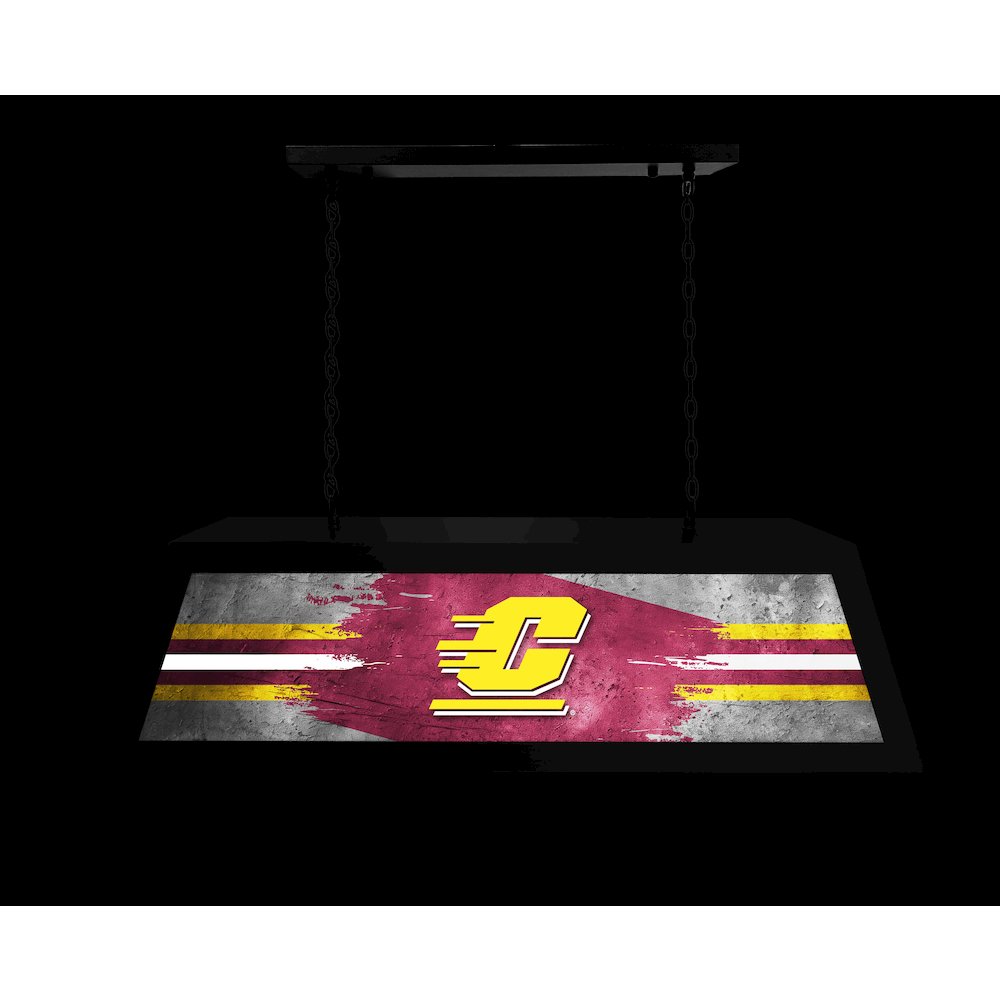 Central Michigan University Long Box Billiard Light. Picture 4