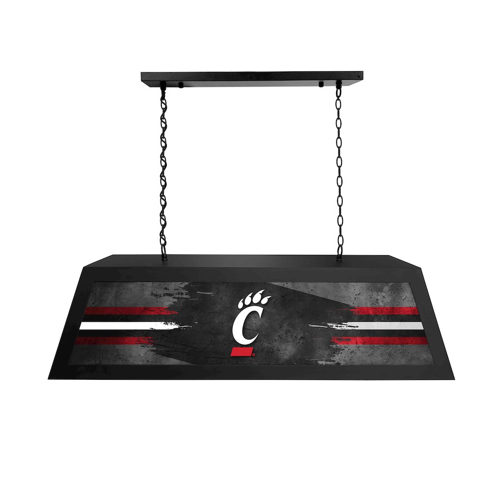 University of Cincinnati Long Box Billiard Light. Picture 1