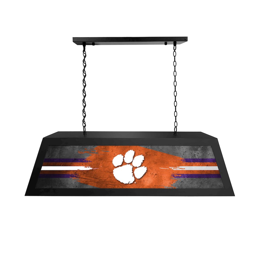 Clemson Long Box Billiard Light. Picture 1