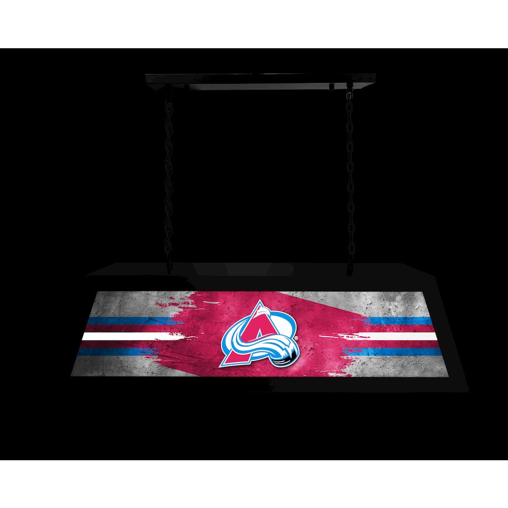 Colorado Avalanche Long Box Billiard Light. Picture 4