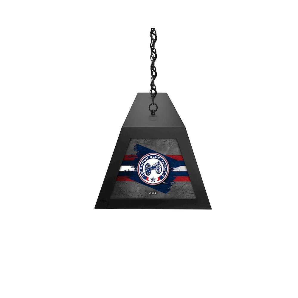 Columbus Blue Jackets Long Box Billiard Light. Picture 3