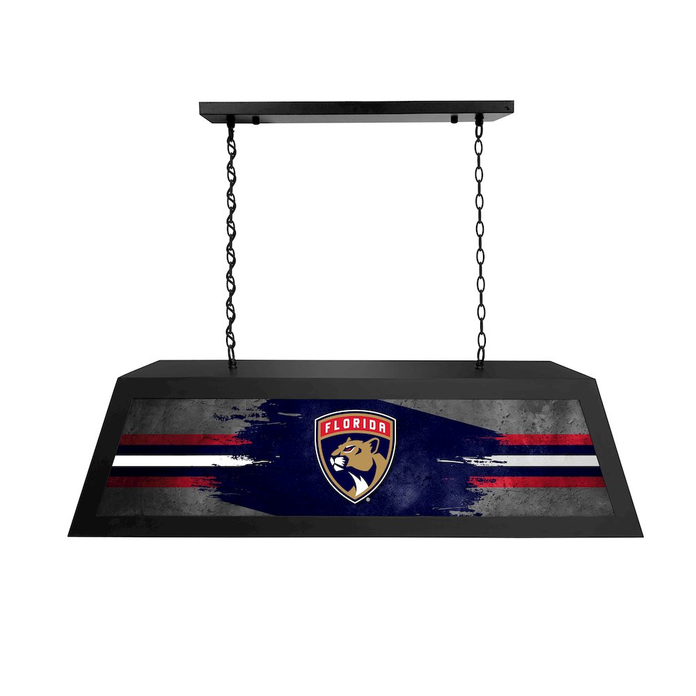 Florida Panthers Long Box Billiard Light. Picture 1