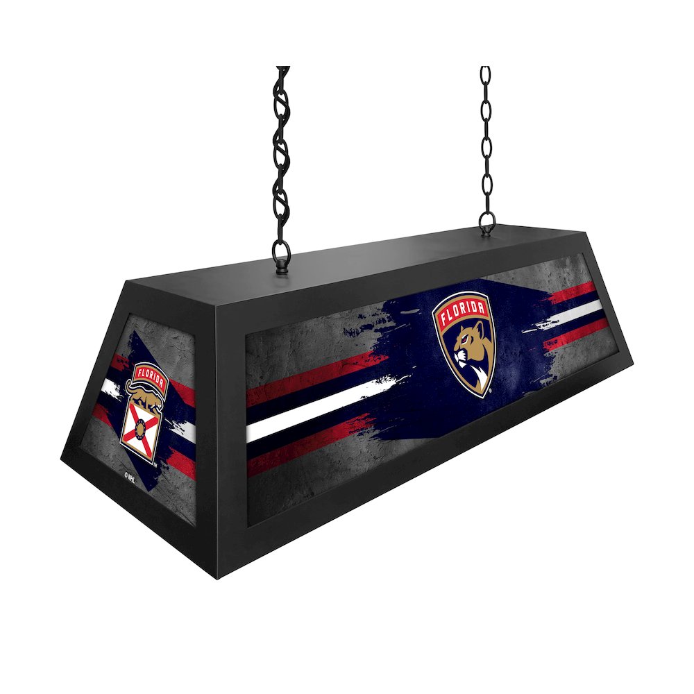 Florida Panthers Long Box Billiard Light. Picture 2