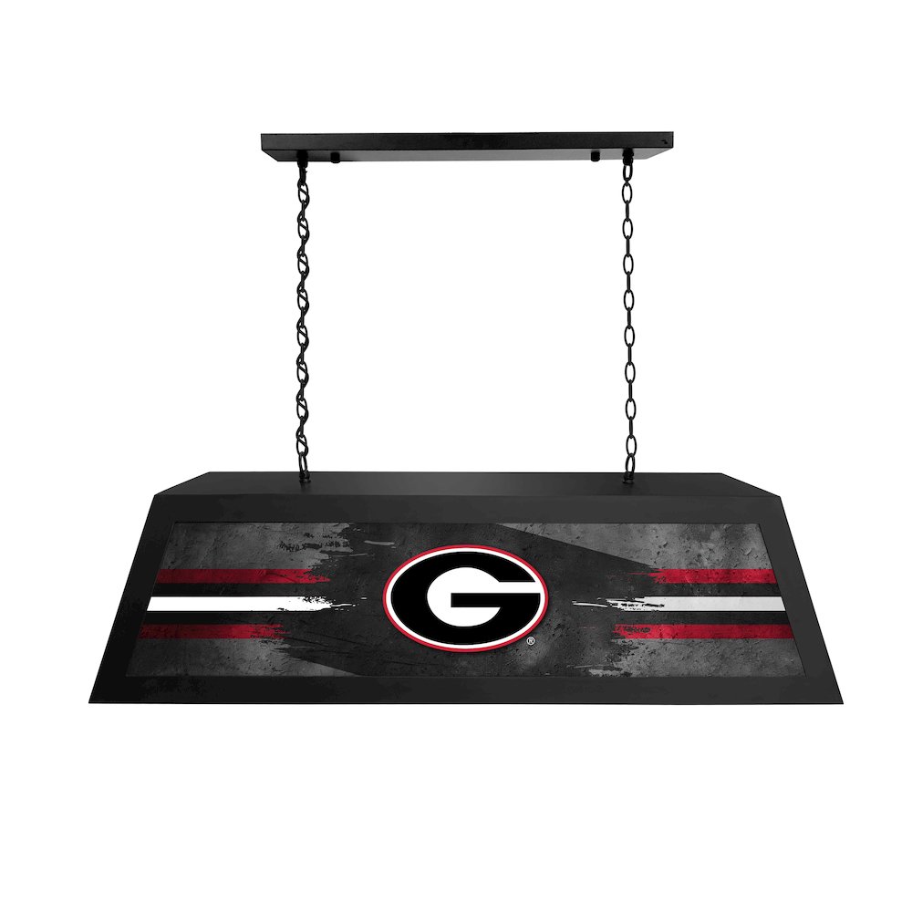 University of Georgia Long Box Billiard Light. Picture 1