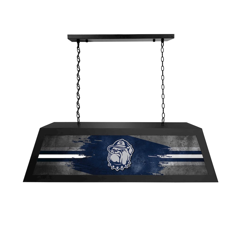 Georgetown University Long Box Billiard Light. Picture 1