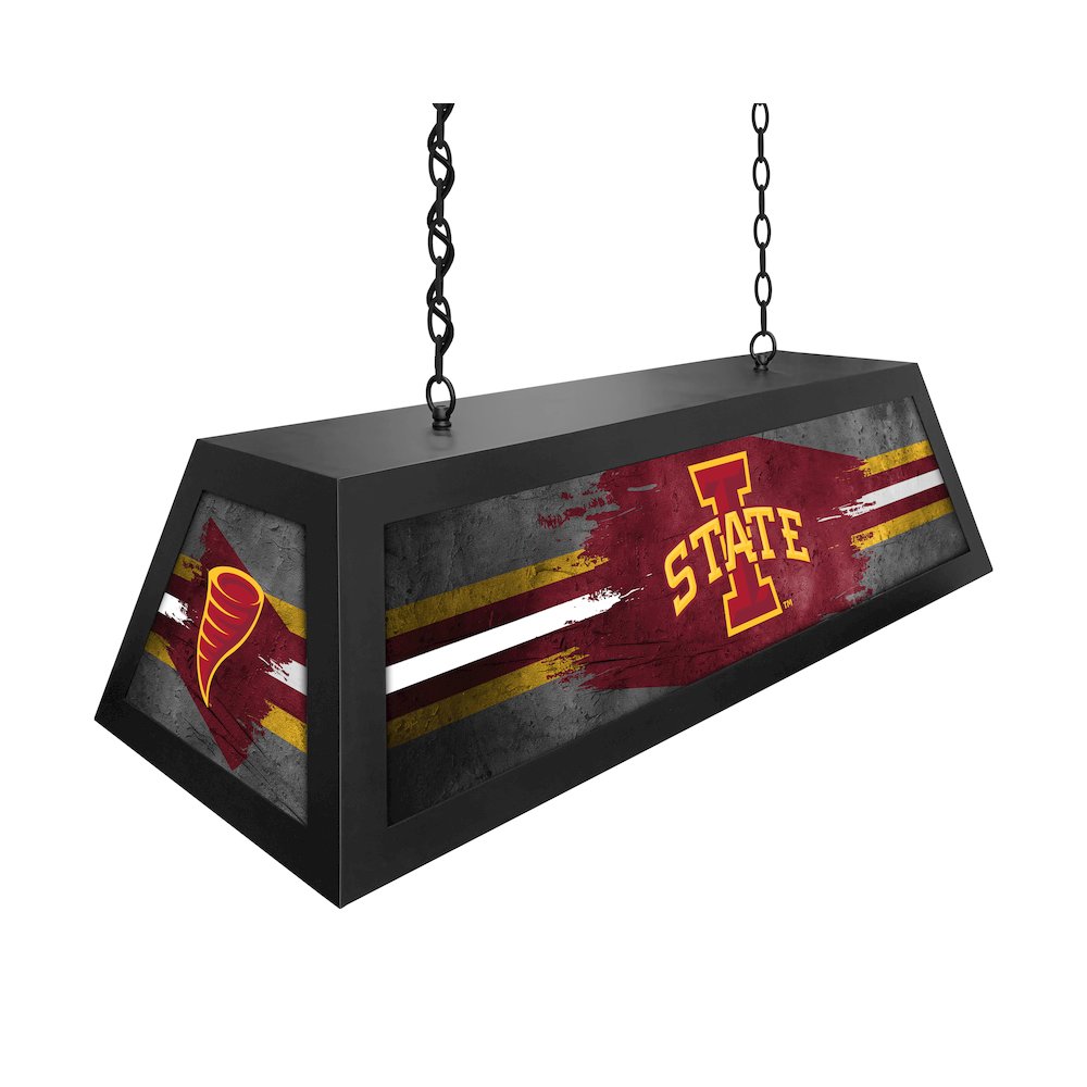 Iowa State University Long Box Billiard Light. Picture 2