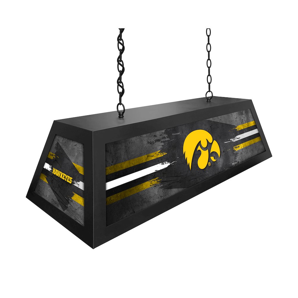 University of Iowa Long Box Billiard Light. Picture 2