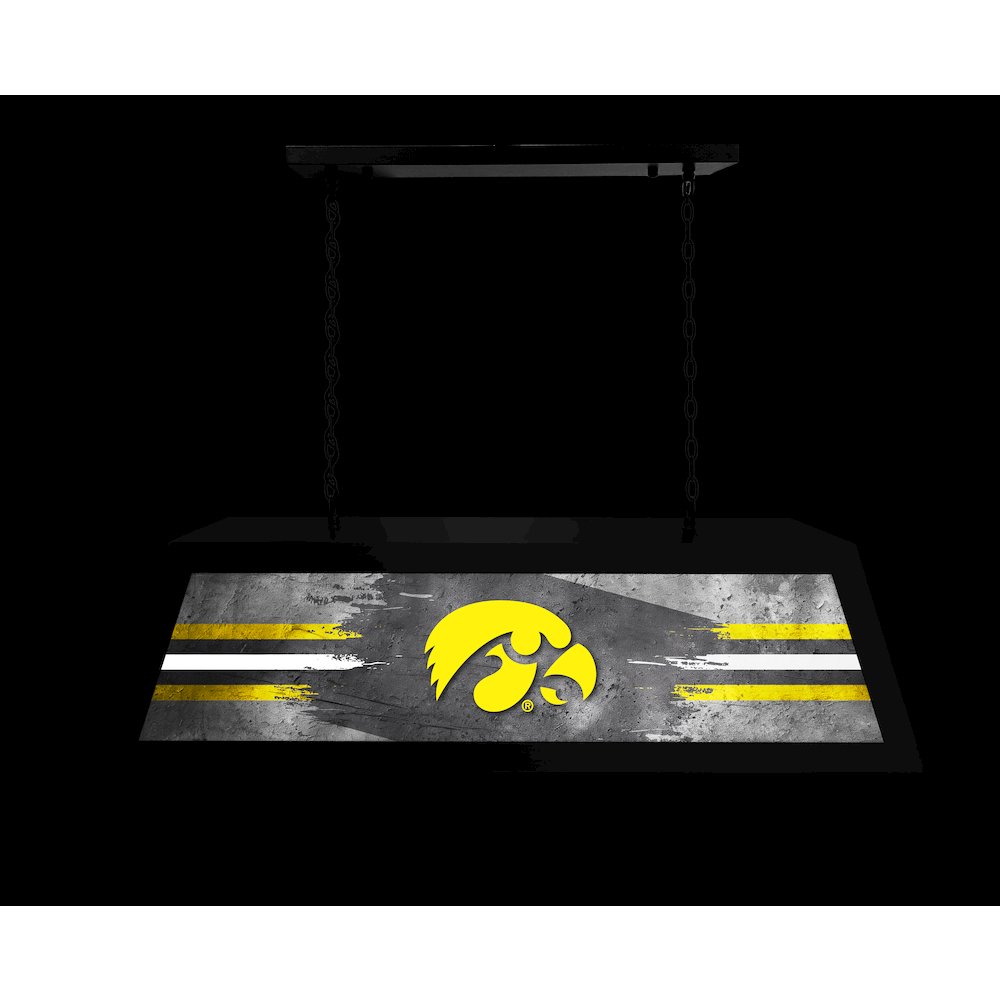 University of Iowa Long Box Billiard Light. Picture 4