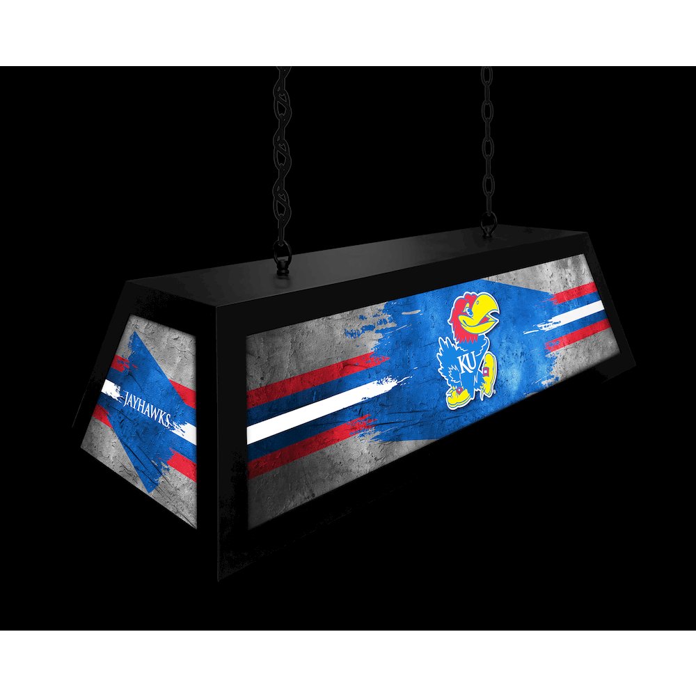 University of Kansas Long Box Billiard Light. Picture 5