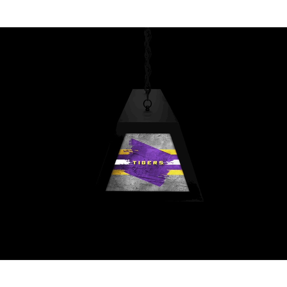 Louisiana State University Long Box Billiard Light. Picture 6