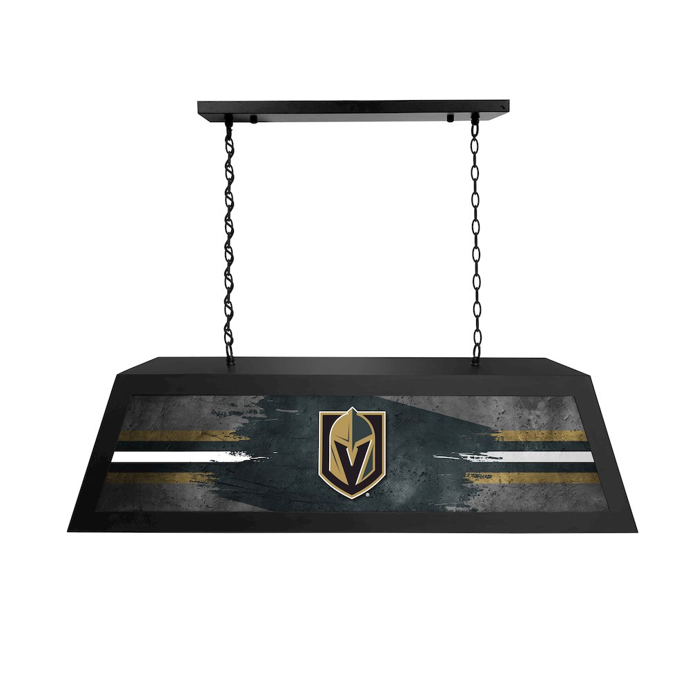 Vegas Golden Knights Long Box Billiard Light. Picture 1