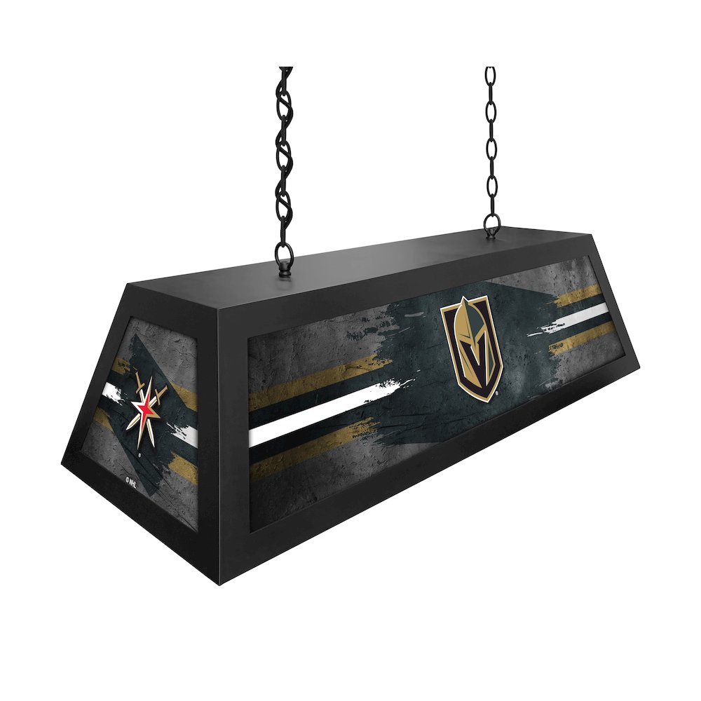 Vegas Golden Knights Long Box Billiard Light. Picture 2