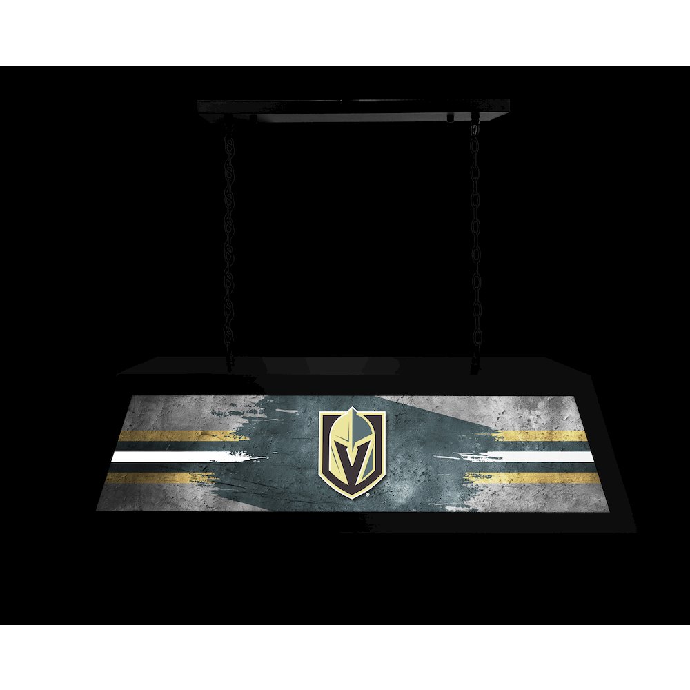 Vegas Golden Knights Long Box Billiard Light. Picture 4