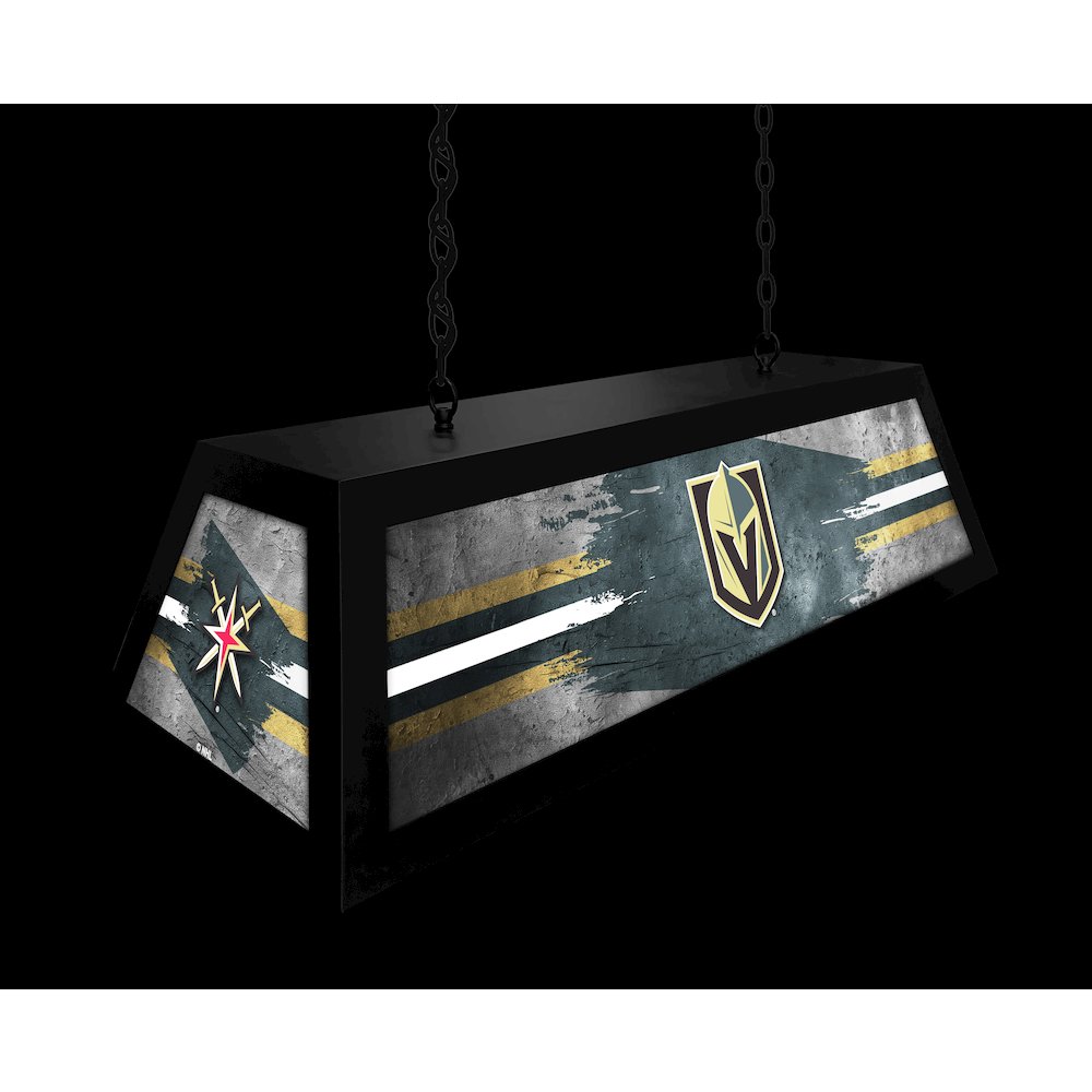 Vegas Golden Knights Long Box Billiard Light. Picture 5