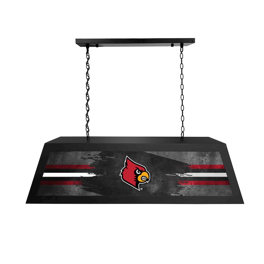 University of Louisville Long Box Billiard Light. Picture 1