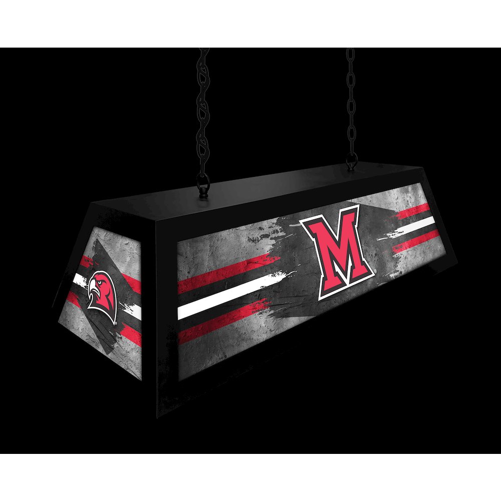 Miami University (OH) Long Box Billiard Light. Picture 5