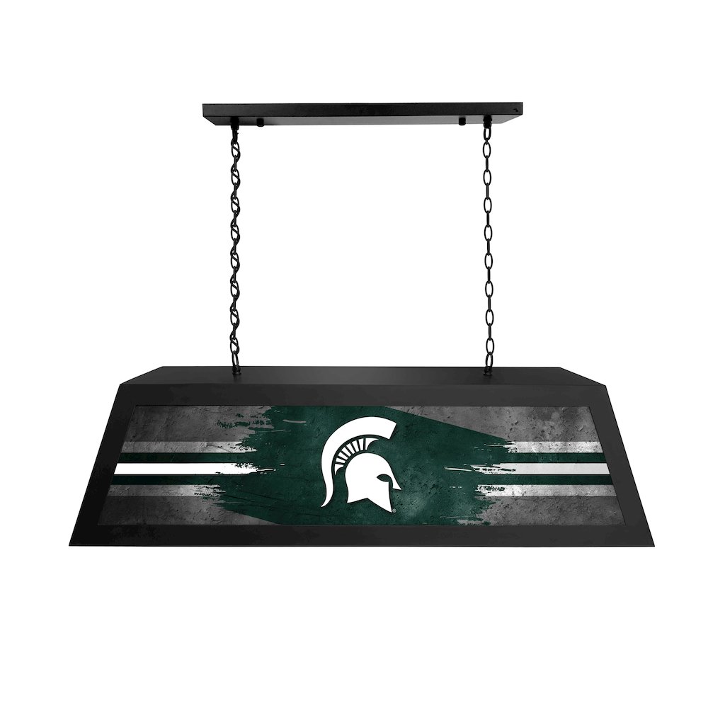 Michigan State University Long Box Billiard Light. Picture 1