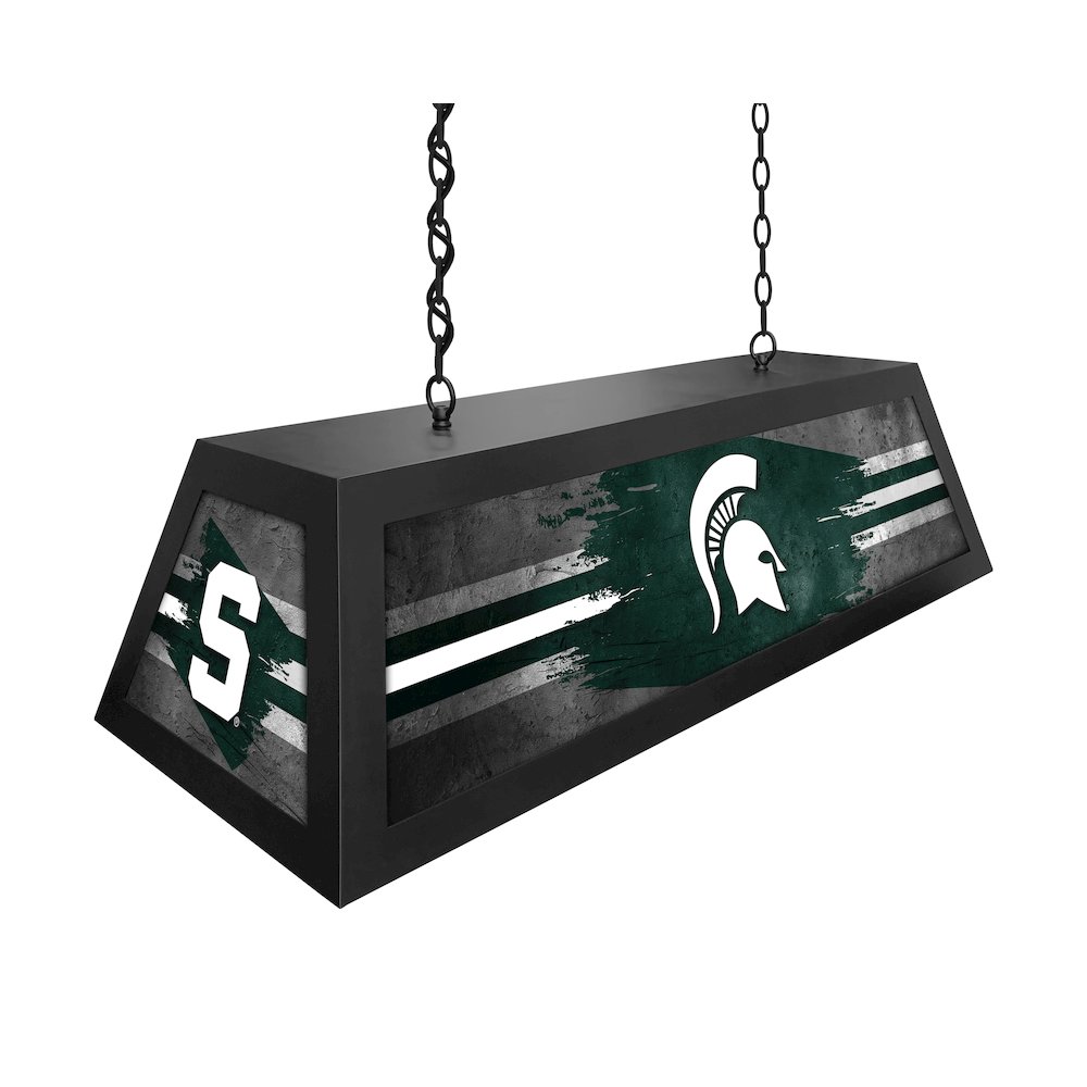 Michigan State University Long Box Billiard Light. Picture 2