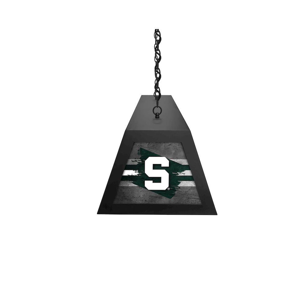 Michigan State University Long Box Billiard Light. Picture 3
