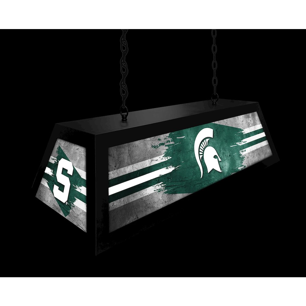 Michigan State University Long Box Billiard Light. Picture 5