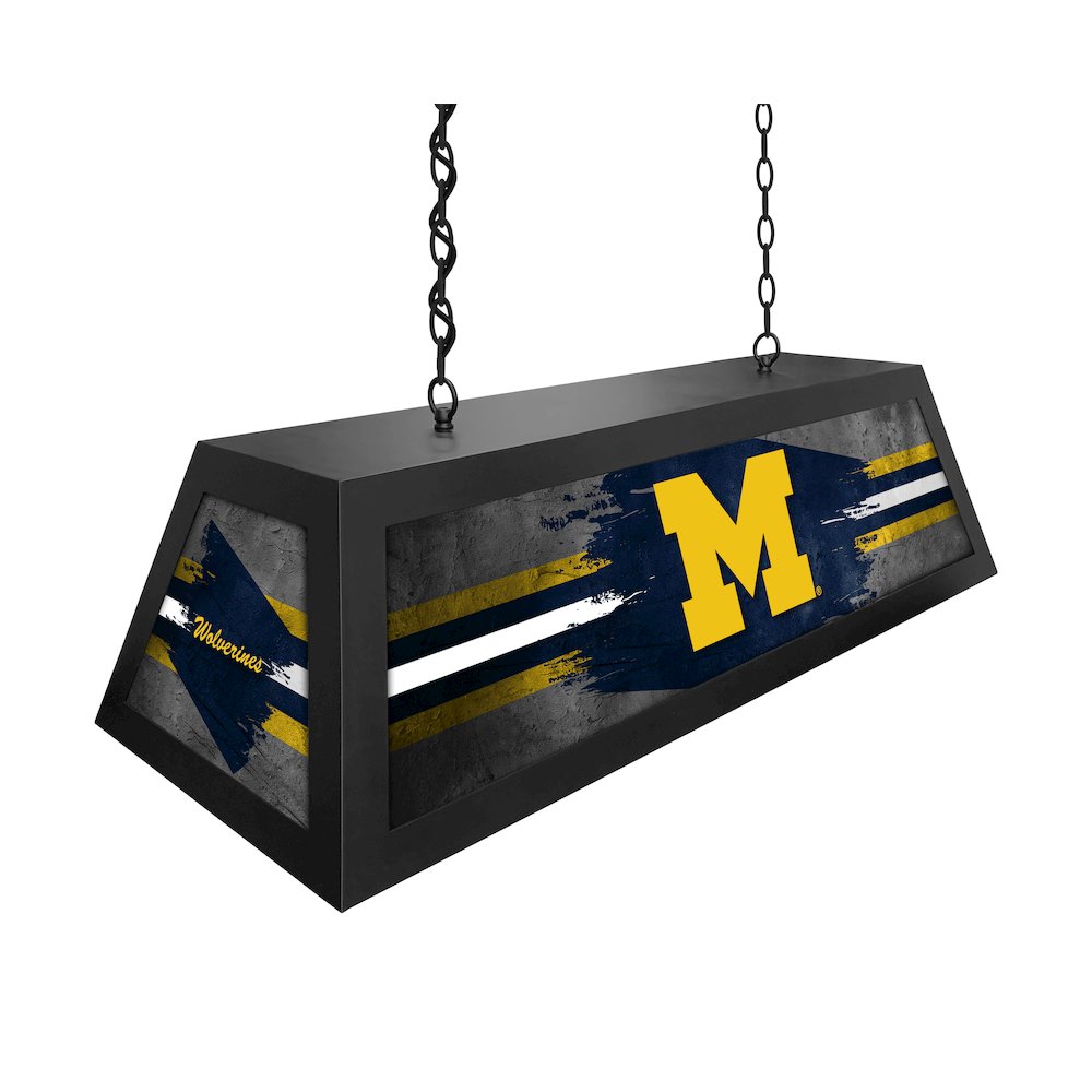 University of Michigan Long Box Billiard Light. Picture 2