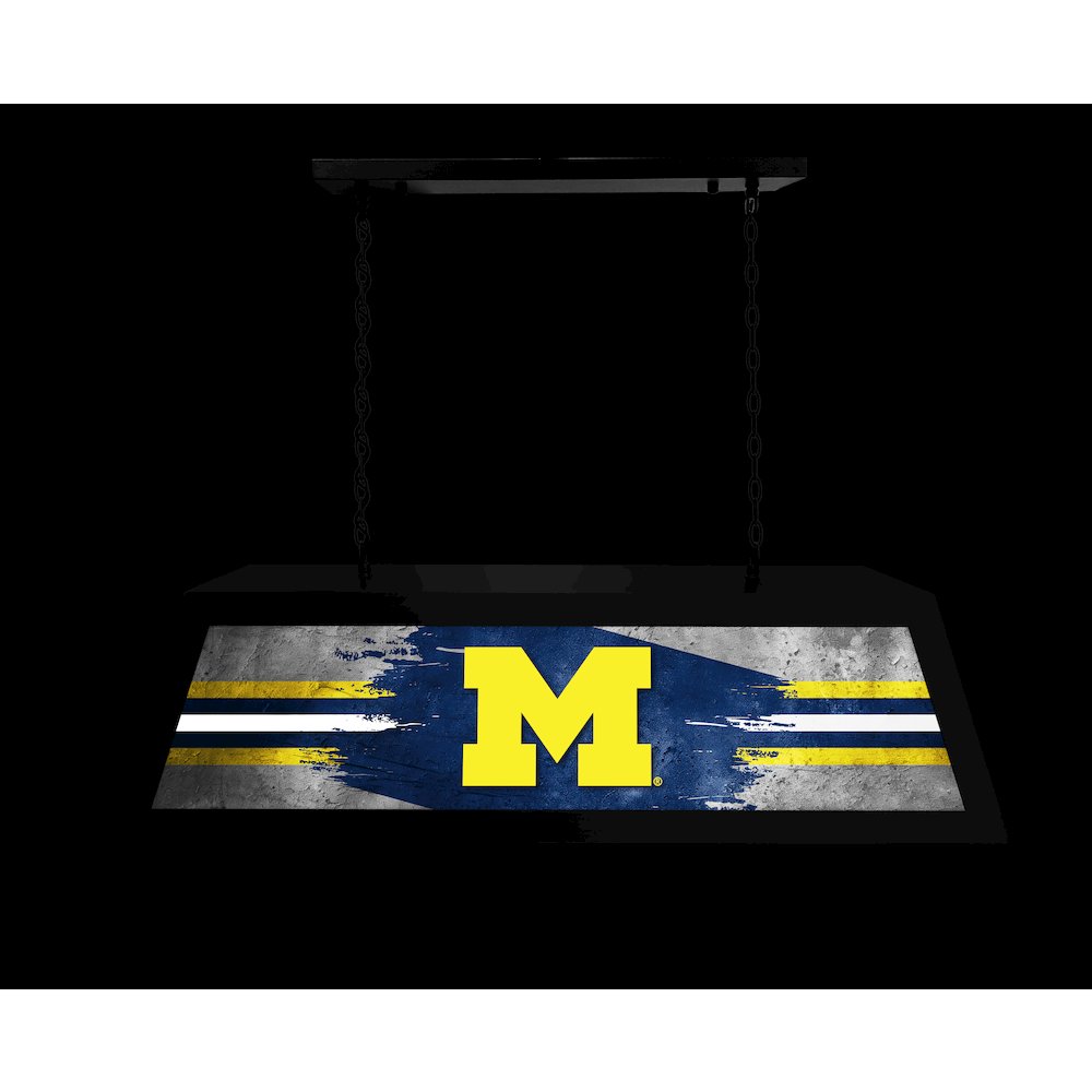 University of Michigan Long Box Billiard Light. Picture 4