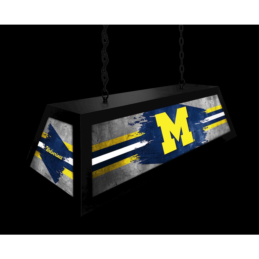 University of Michigan Long Box Billiard Light. Picture 5