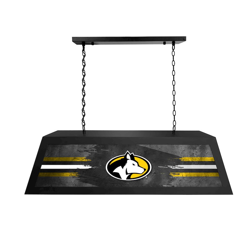 Michigan Tech University Long Box Billiard Light. Picture 1