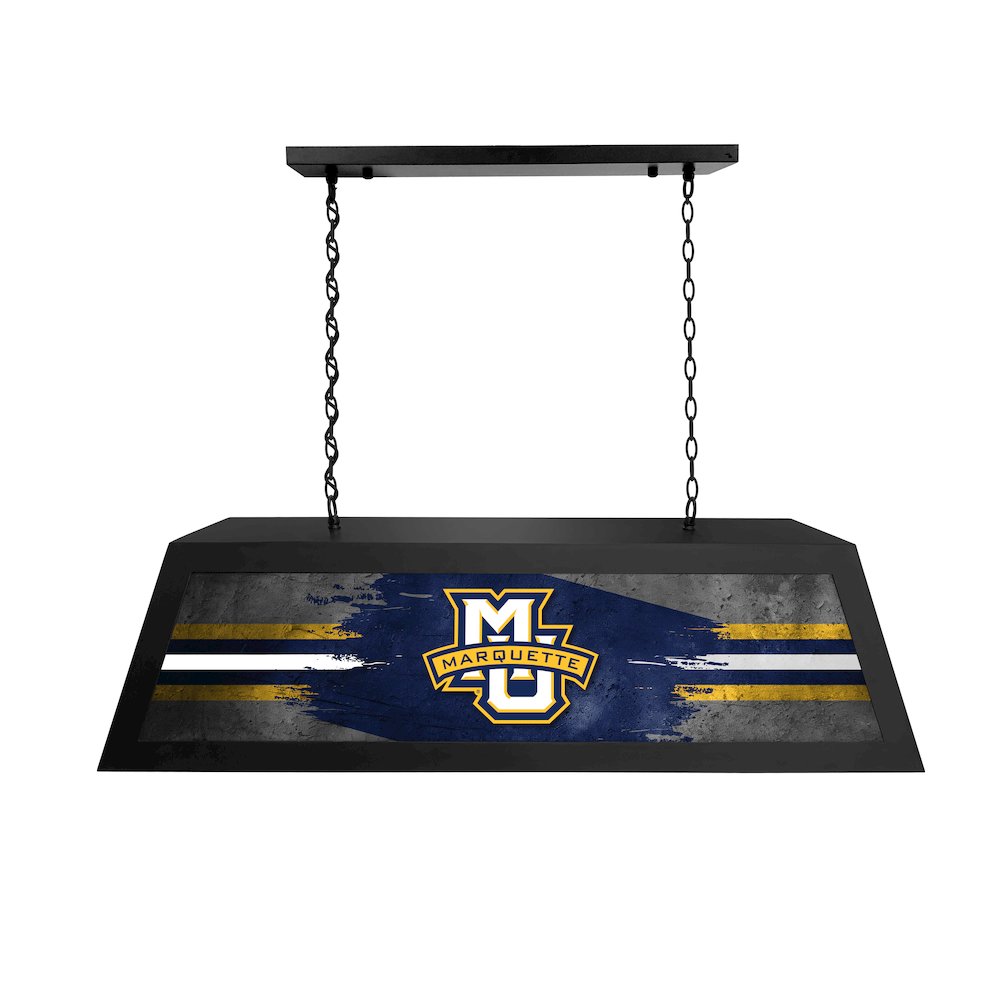 Marquette University Long Box Billiard Light. Picture 1