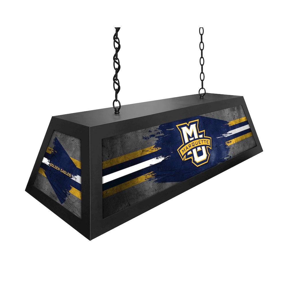 Marquette University Long Box Billiard Light. Picture 2