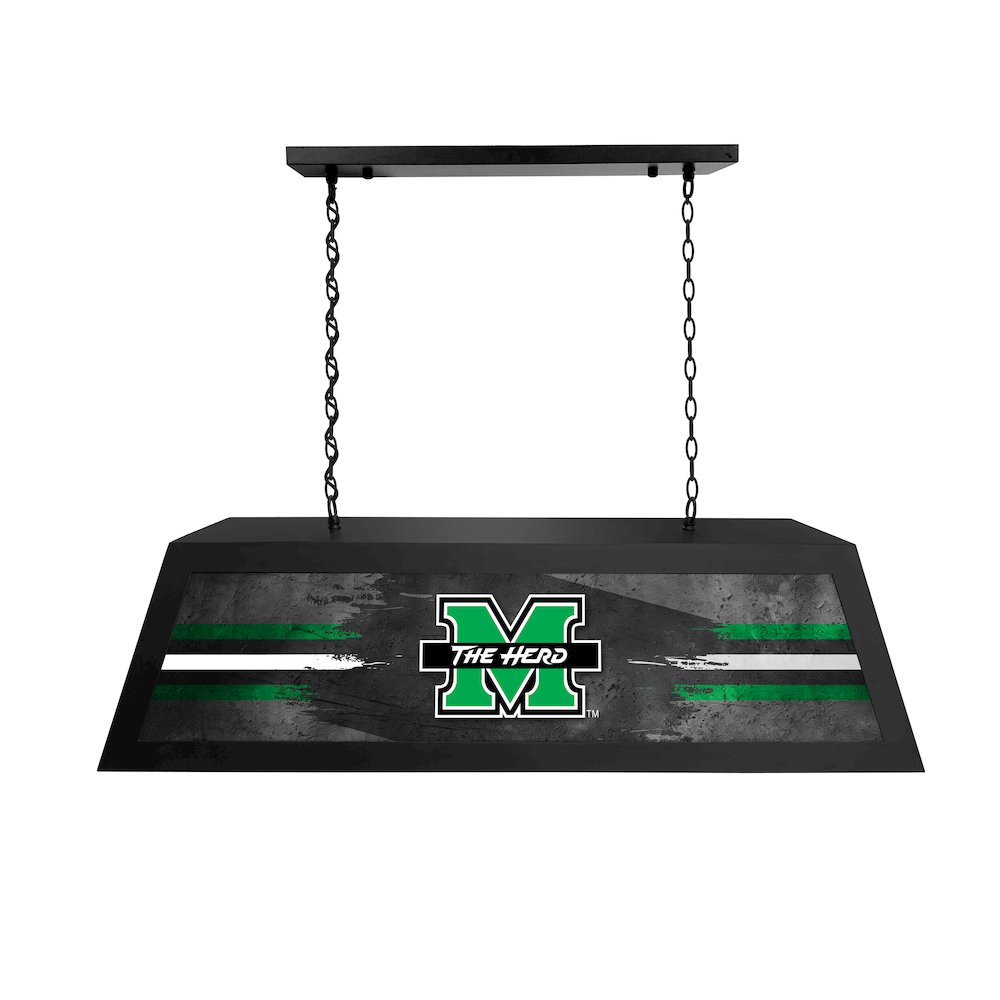 Marshall University Long Box Billiard Light. Picture 1