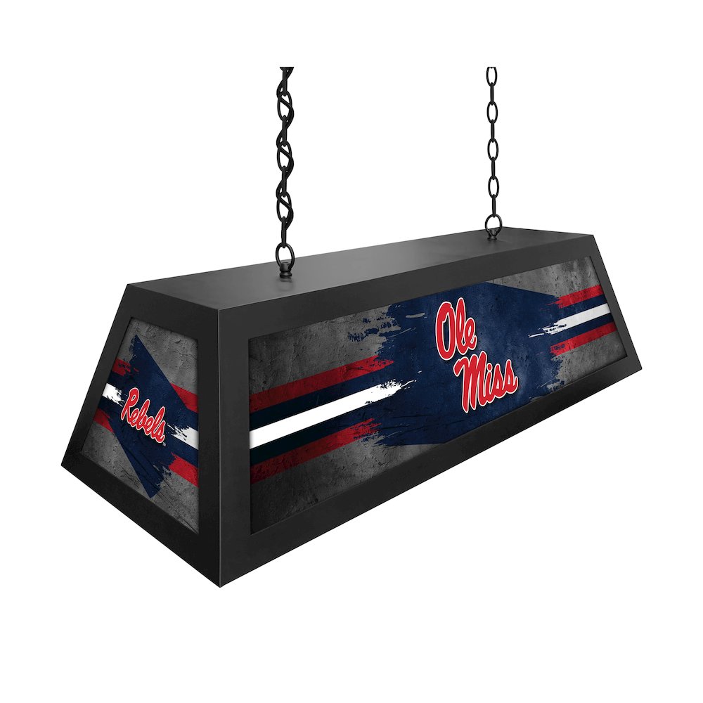 University of Mississippi Long Box Billiard Light. Picture 2