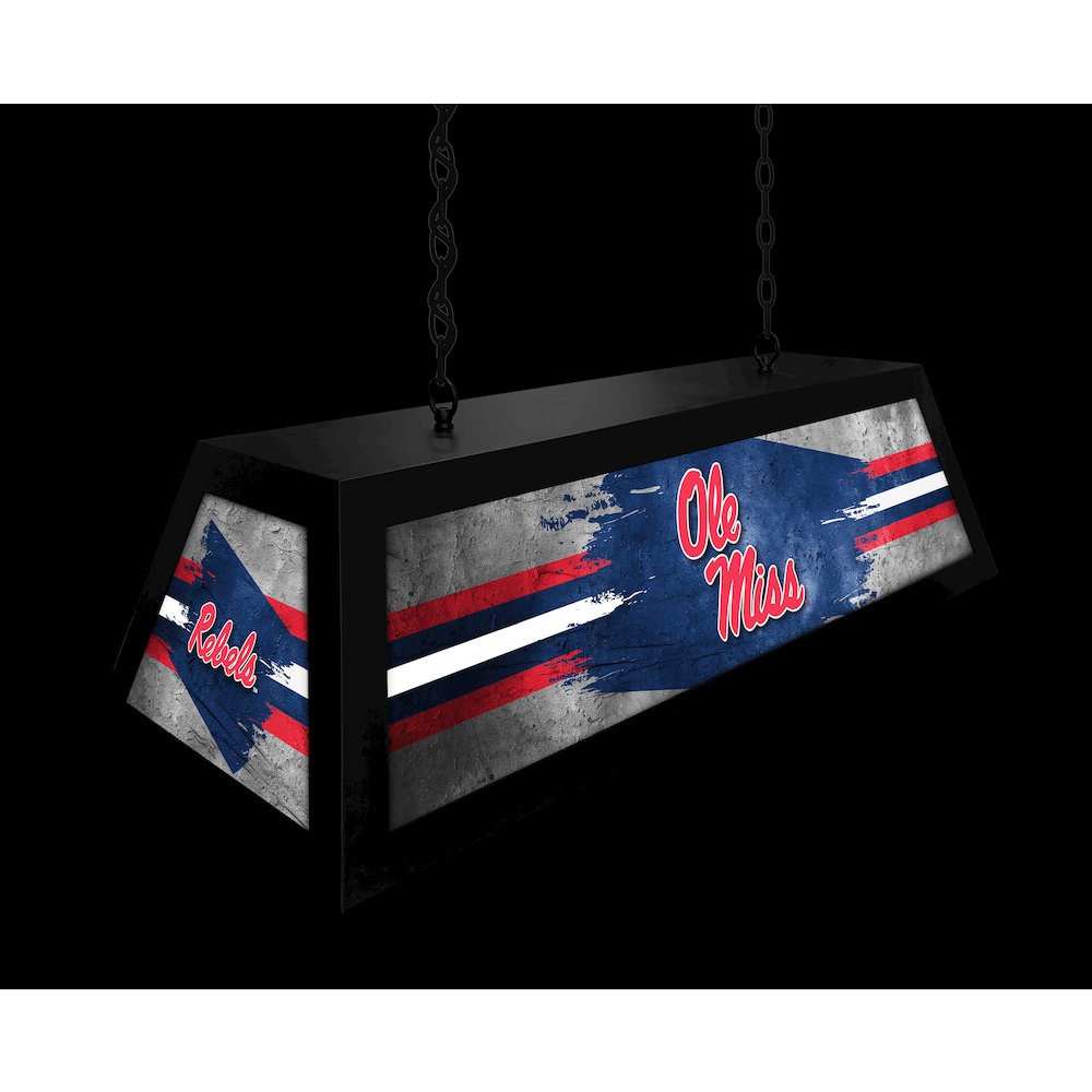 University of Mississippi Long Box Billiard Light. Picture 5