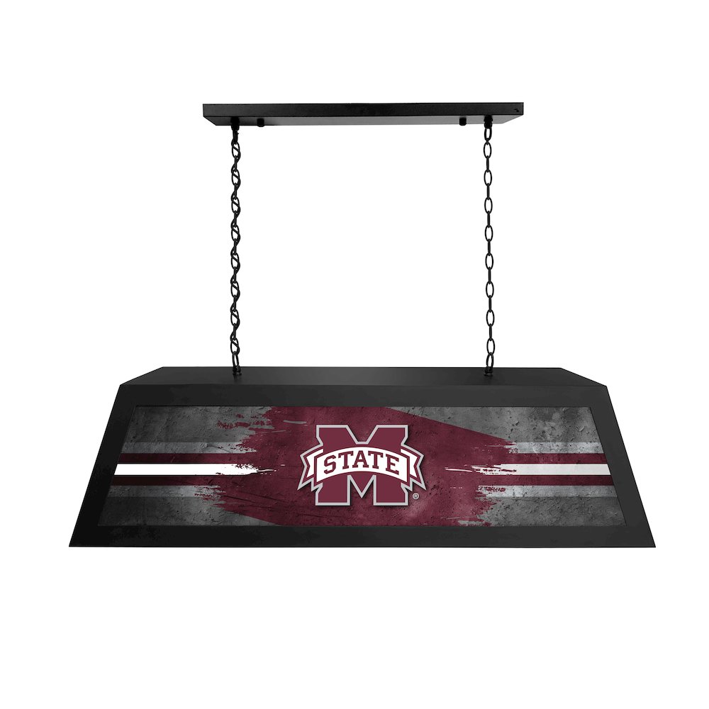Mississippi State University Long Box Billiard Light. Picture 1