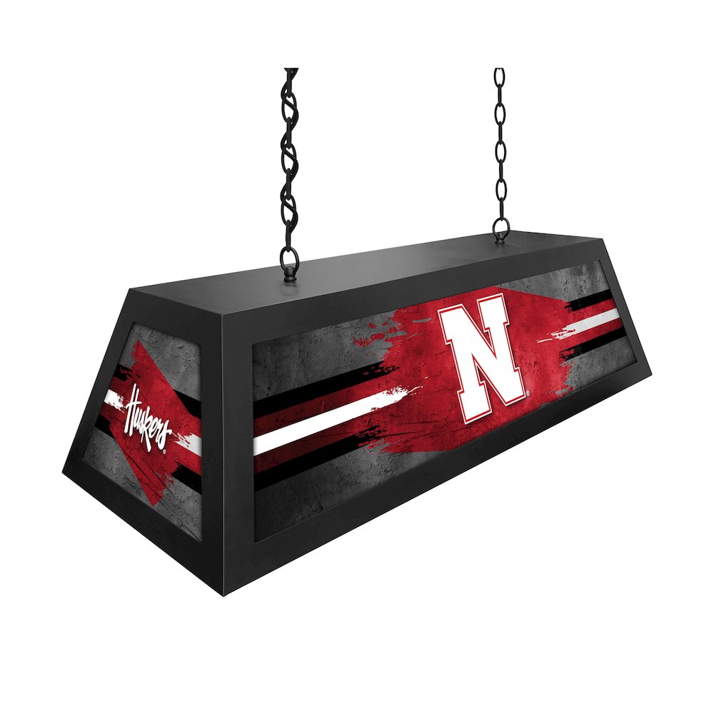 University of Nebraska Long Box Billiard Light. Picture 2