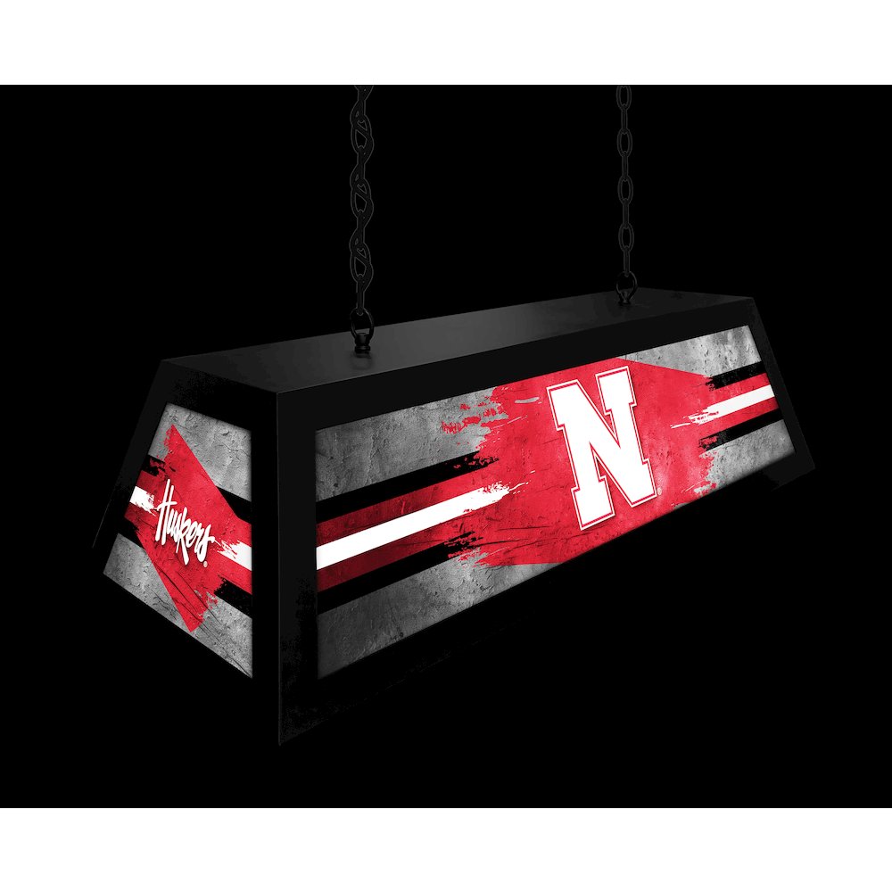 University of Nebraska Long Box Billiard Light. Picture 5