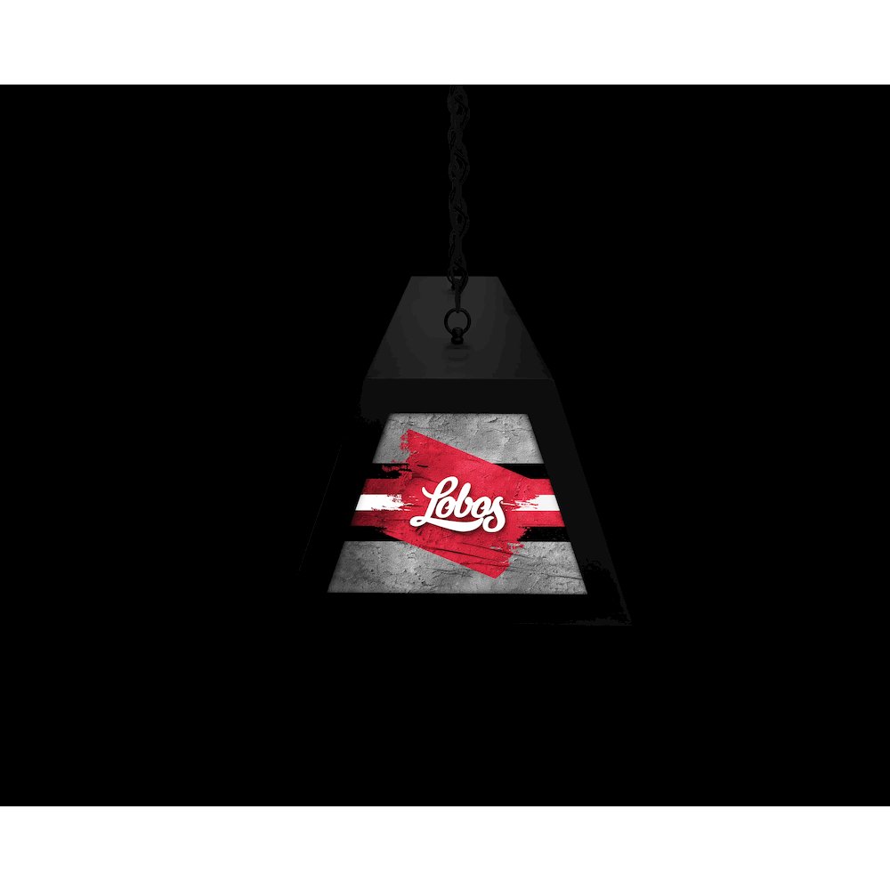 University of New Mexico Long Box Billiard Light. Picture 6
