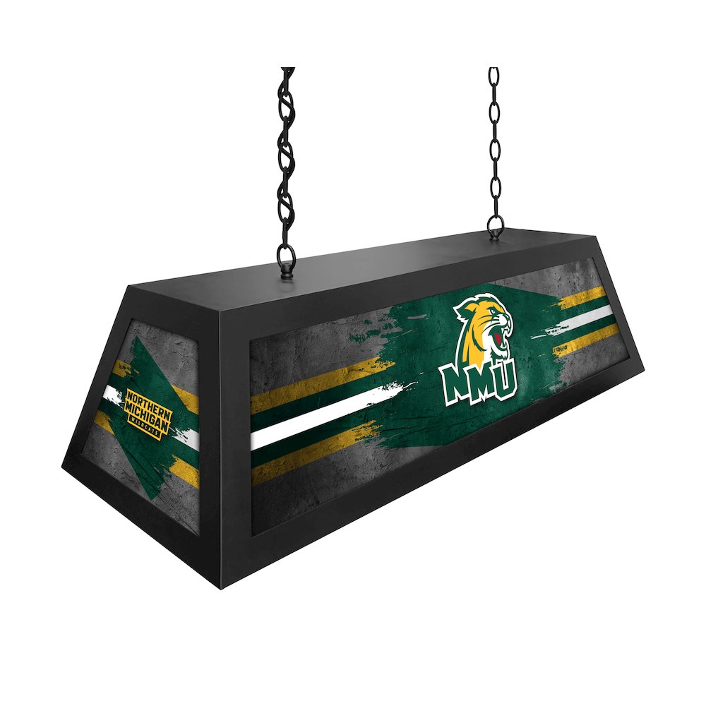 Northern Michigan University Long Box Billiard Light. Picture 2