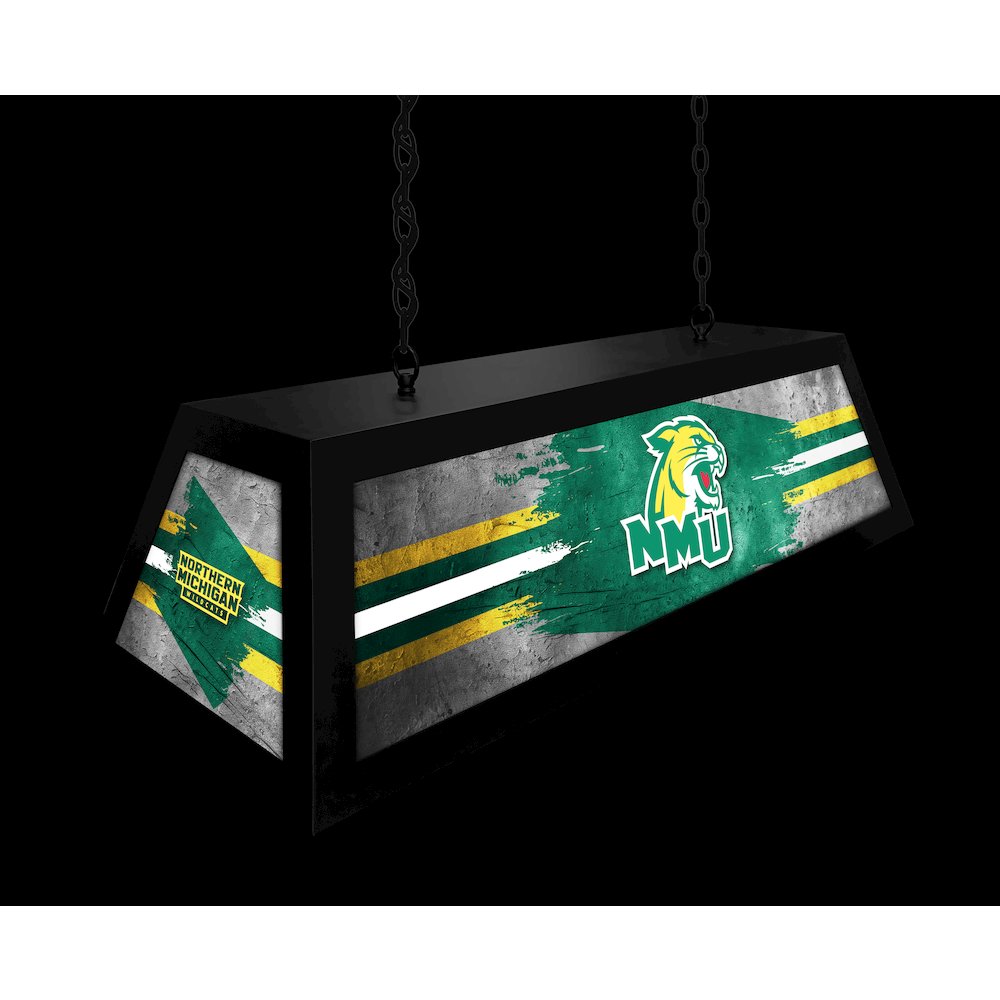 Northern Michigan University Long Box Billiard Light. Picture 5