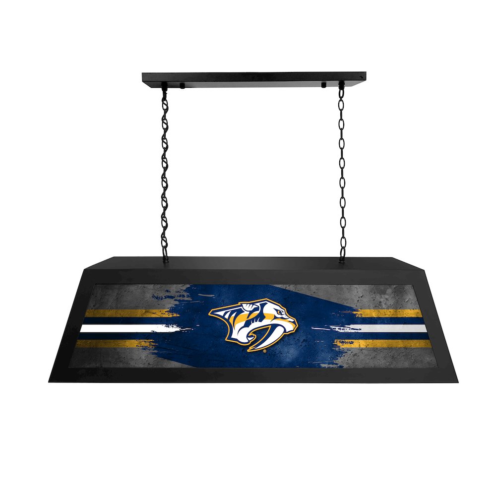 Nashville Predators Long Box Billiard Light. Picture 1